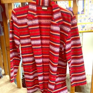 Navajo print blazer